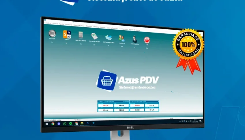 AZUS PDV - Sistema de automoção comercial não fiscal