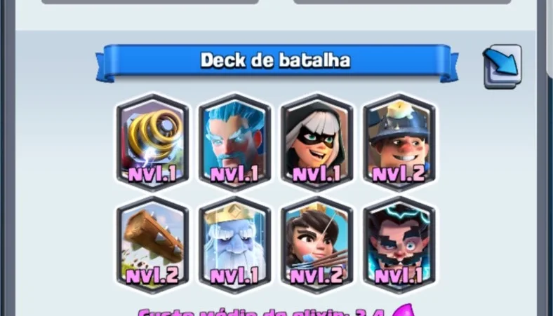 Conta Clash Royale LVL11 Barato
