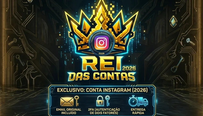 🔥 Conta Instagram Virgem (2026) | E-mail Nativo + 2FA