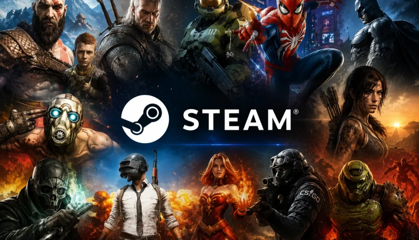 Conta Steam +8.557 Jogos 💥 Entrega Automática⚡