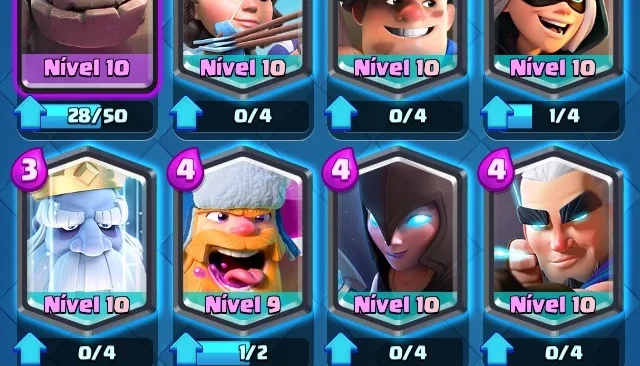 Clash Royale Conta levei 11