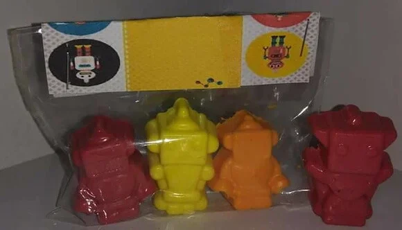 Saquinho Sabonete robô