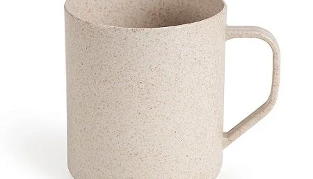 Caneca de Fibra de Arroz 400ml Personalizada - Lotes