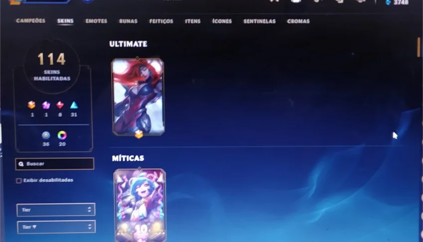 Conta league of legends