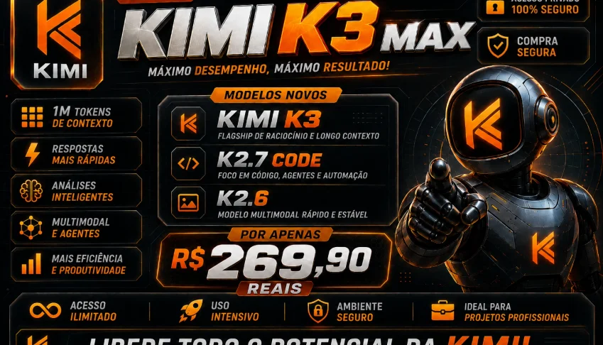 Kimi K3 Premium — Potência Máxima Em Ia