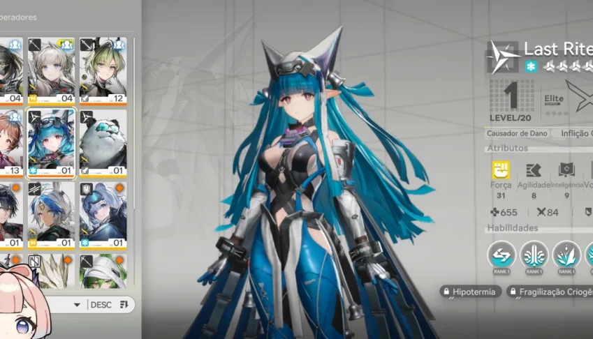 Conta Arknights Endfield - Rank 4