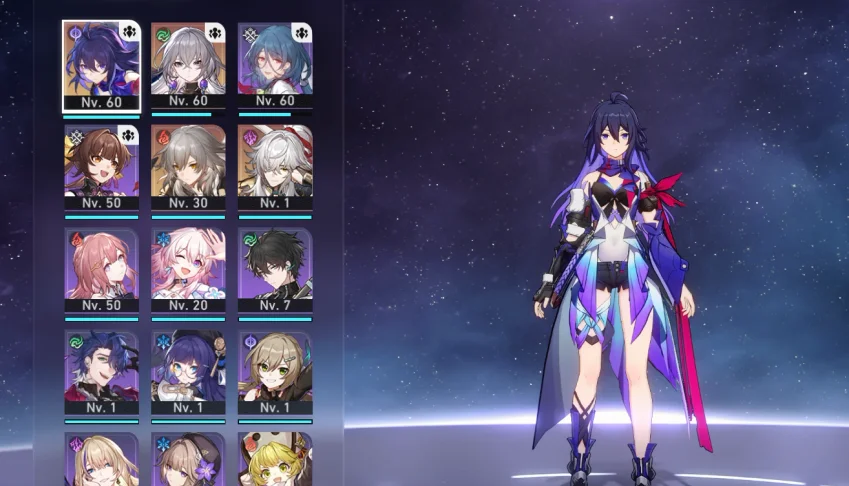 Conta Seele C1 + Cone Da Seele + Bronya + Jing Yuan