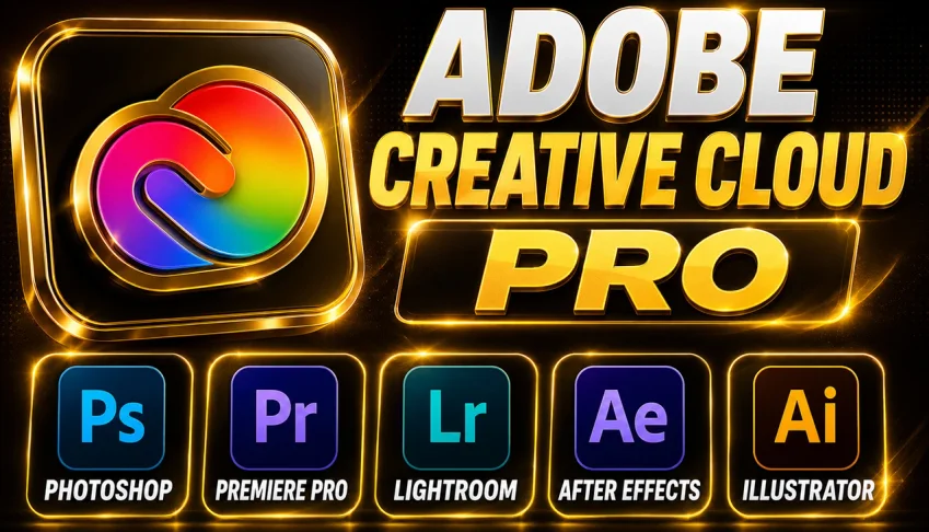 Lightroom / Photoshop / Premiere / After Effects / Adobe Pro