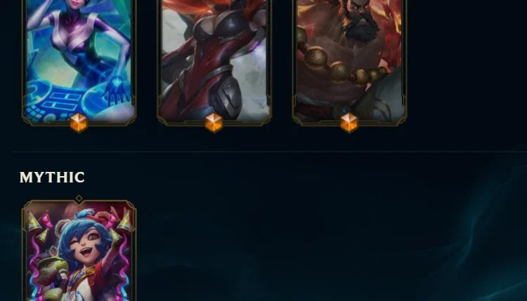 Conta 2017, Quase Todos Os Campeões, 86 Skins