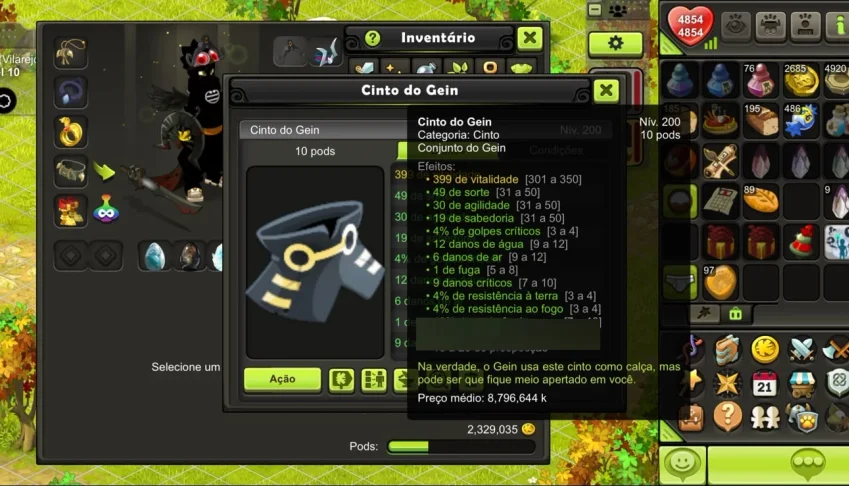 Set Gein/Lanyon lvl 200 talok