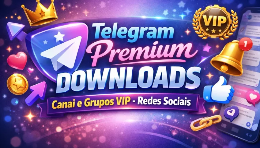 Telegram Premium Downloads Canai e Grupos vip