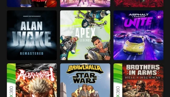Conta xbox one e series