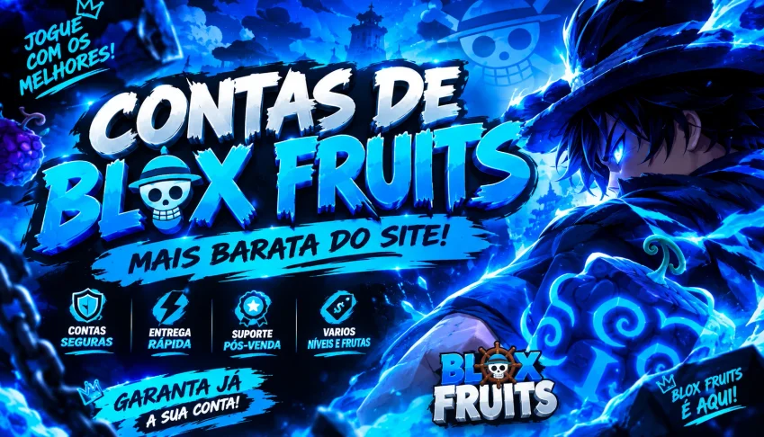 Contas Blox Fruit Level 2800+ Ghm+ Itens E Frutas Aleatórios