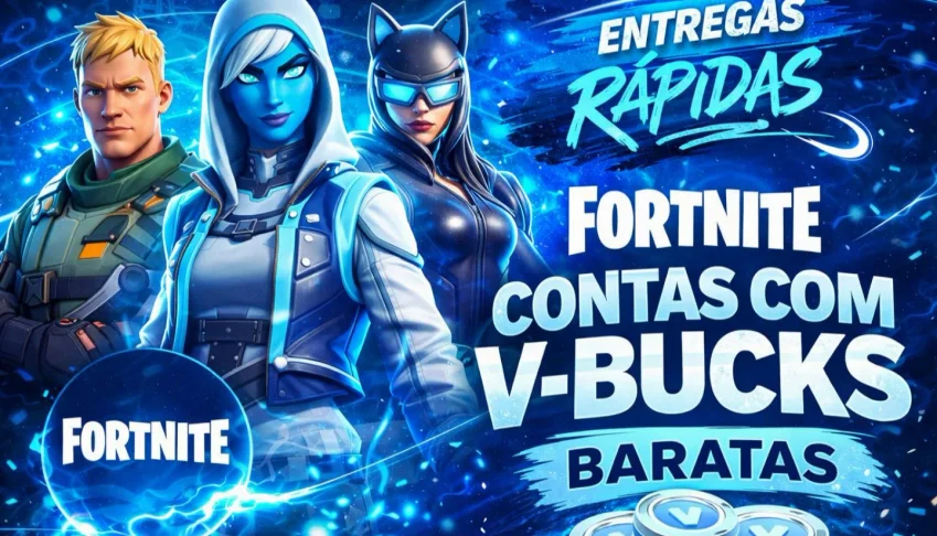 CONTA COM 1500-3000 V-Bucks do Fortnite