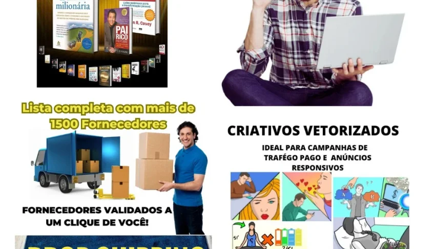 Combo Produtos Digitais + Bônus Extra Envio Automático