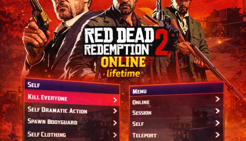 Mod Menu Red Dead 2 Online Lifetime