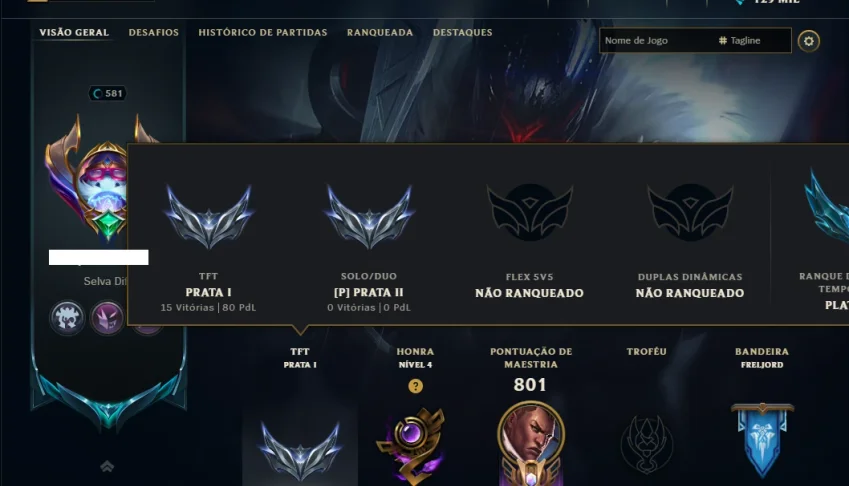 Unranked com TODOS os Champs e 191 Skins ( ADC / JG )