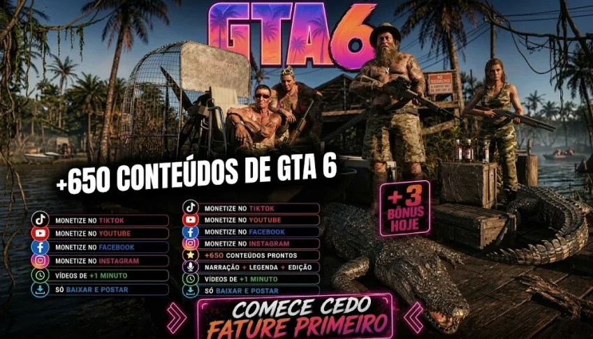 +650 Vídeos / Conteudos Para Gta 6