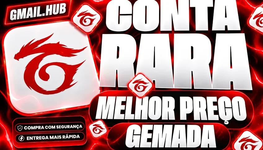 Conta Gemada | Free Fire Rara | Varias Contas