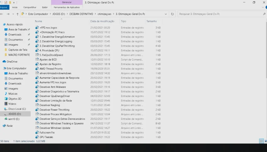 Pack De Otimizaçao Do Windows 100% Funcional E Aprovado