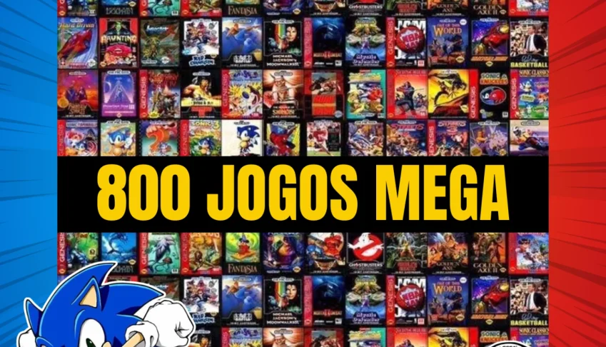 Pack Emulador MegaDrive para PC + Coleção Completa de Jogos!