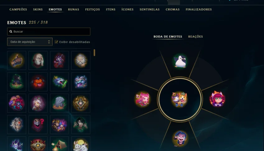 Mestre com 169 Champs e 246 Skins ( 0 PDL ) - League of Lege