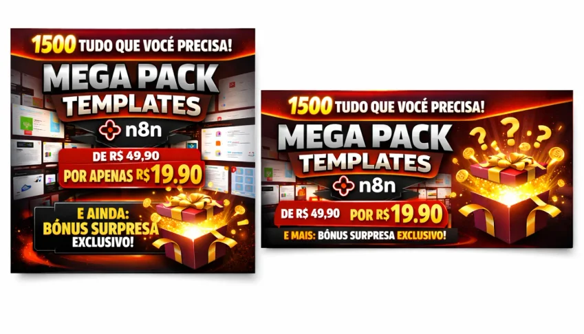 Mega Pack N8n 1500 Templates