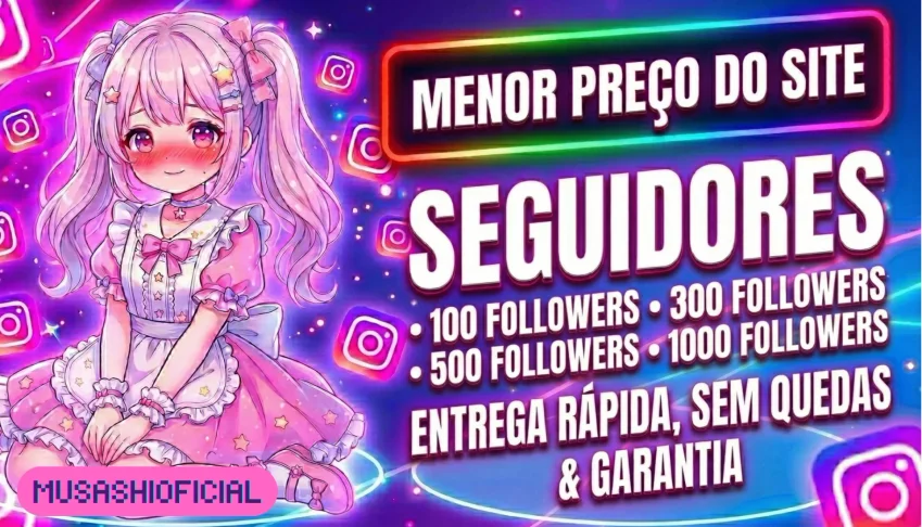 Seguidores Instagram - Alta Qualidade