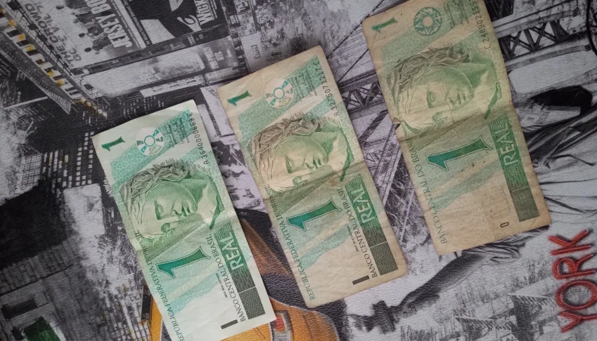 3 Cédulas 1 Real