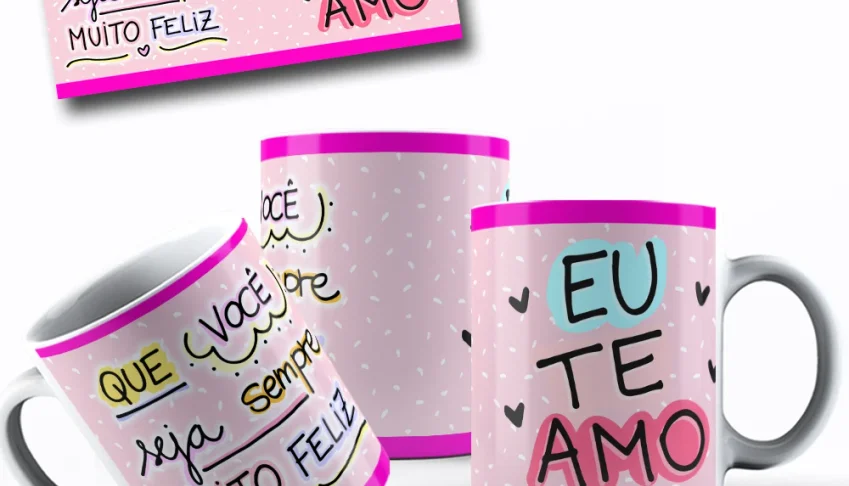 artes pra canecas prontas e editavel ..