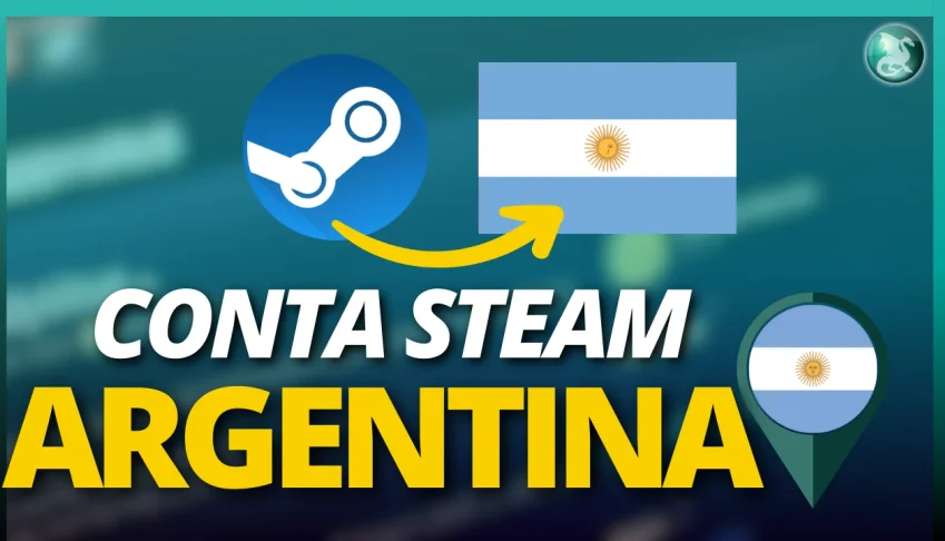 Conta Steam Na Região Da Argentina Com Seus Dados - On 24H