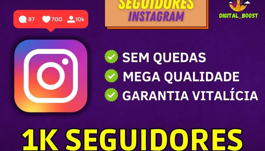 [PROMOÇÃO] 1K Seguidores no Instagram por apenas R$ 9,99 