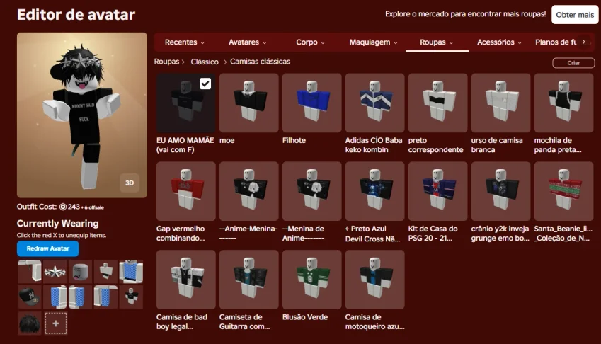 ⚡ Conta Roblox 2023 com KORBLOX