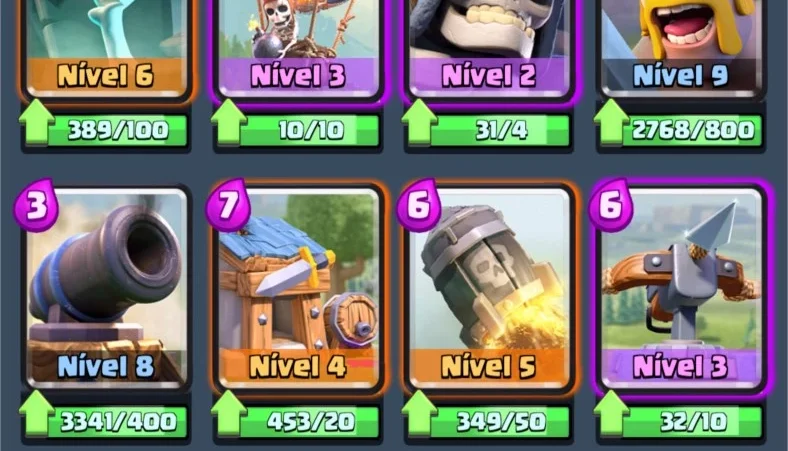 Clahs Royale com Lendárias