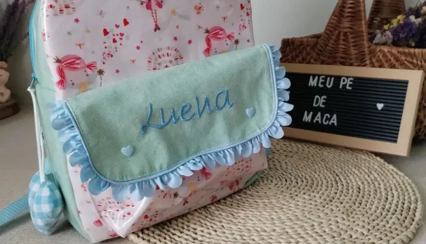 Mochila Infantil Personalizada com Nome
