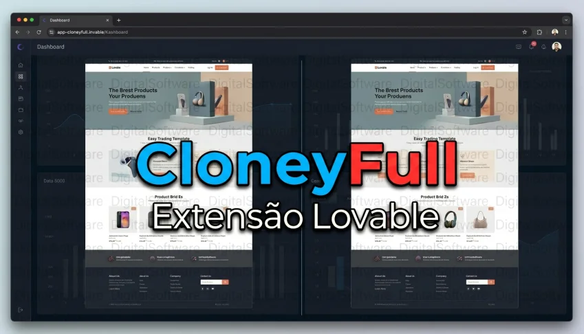 Extensão Clona Sites para Lovable