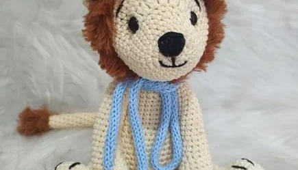 Amigurumi Leão de Crochê