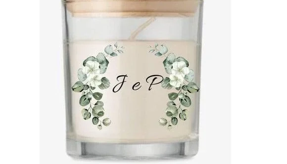 Lembrancinha Vela Casamento 70g