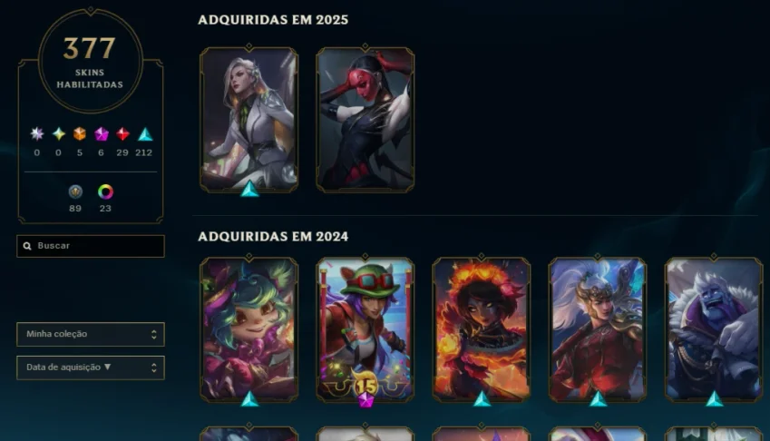 Conta League Of Legends - Desapego