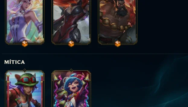 CONTAS LEAGUE OF LEGENDS E VALORANT- 405 SKINS/131k de EA