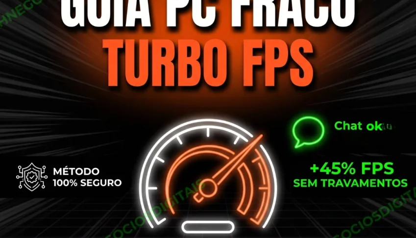 Guia PC Fraco: Como Aumentar FPS e Rodar Jogos Pesados