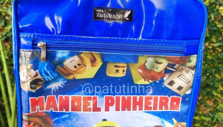 Bolsa Creche 5 Compartimentos Roblox