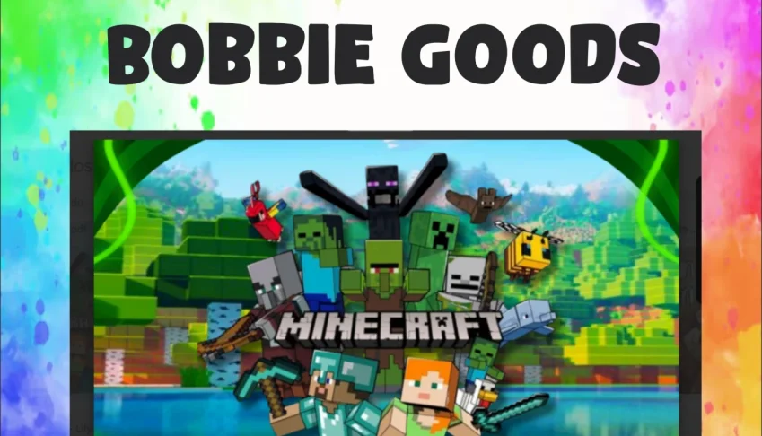 Livro de Colorir Bobbie Goods Minecraft