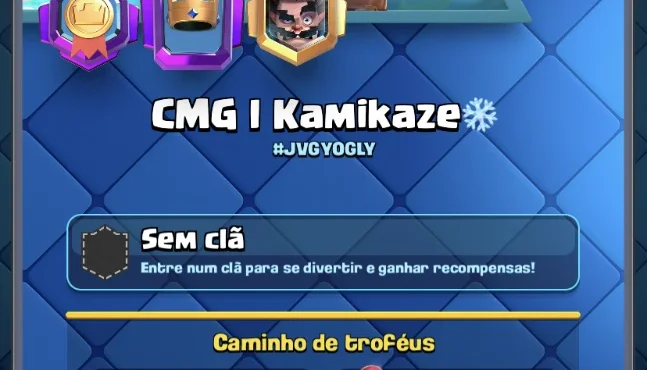 Conta Clash Royale lvl 44