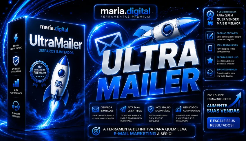 📧 Ultra Mailer - Envios De E-Mail Em Massa