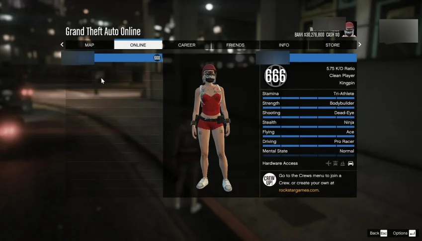 💎 Conta Upada GTA 5 Online Enhanced - 5 Bilhões + Level 666
