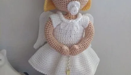 Anjinha Baby da Artesanato Flor de Lis