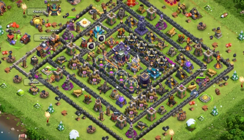 Vila Clash of Clans CV15
