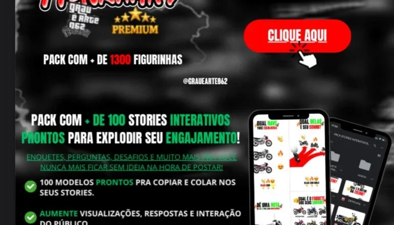Pack Com+De 100 Stories Interativos Prontos Para Explodir