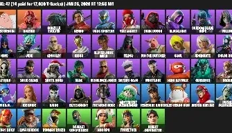 Conta Fortnite 47 Skins | Gojo + Griffin + Juice | 22K Gasto